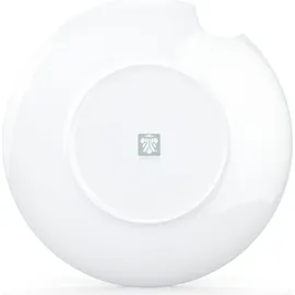 Fiftyeight PRODUCTS Speiseteller 2er-Set, „mit Biss (Porzellan, Ø 28 cm, weiß,