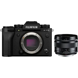 Fujifilm X-T5 Gehäuse schwarz + Netzteil + USB-Kabel + Akku