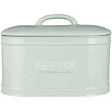 ib laursen Brotkasten Brotbox oval aus Keramik hellblau