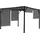 MCW Pergola Beja 4 x 3 m grau
