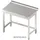 Stalgast Arbeitstisch ohne Grundboden, 400x700x850 mm, mit Verstrebung, ohne Aufkantung, verschweißt