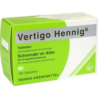 Hennig Arzneimittel GmbH & Co. KG Vertigo Hennig Tabletten