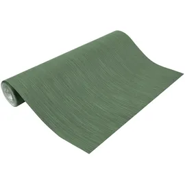 BOUTIQUE Vliestapete Textil 53 cm 10 m Grün 34193
