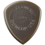 Jim Dunlop Plektrum Picks Flow Standard Grip 2,00mm, für Gitarre, 6er Packung (549P200)