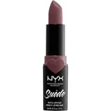 NYX Professional Makeup Lippen Make-up Lippenstift Suede Matte Lipstick Lavender and Lace