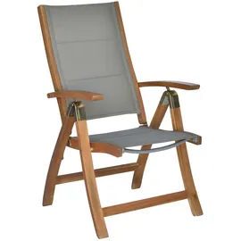 Merxx Acapulco Klappsessel 61,5 x 68 x 110,5 cm braun