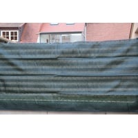 Lemodo Zaunblende dunkelgrün, 90% blickdicht, 150g pro m2 1,5 x 5 m