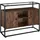Tectake Sideboard Oldham 100 x 38 x 80,5 cm Braun