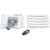 Wenko Bad- und Fliesenwischer Profi, 360° Duo-Knickgelenk, Inkl. 2 Bezüge, Waschbar bis 60°C, 16 x 67-133 x 4 cm