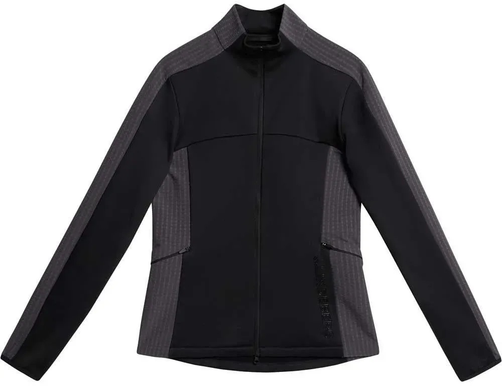 Lindeberg W Nina Hybrid Mid Layer Damengolfjacke Schwarz - XL