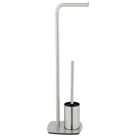 Wenko WC-Garnitur Iria Silber
