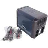 PowerSmart Tragbare 1200W Powerstation mit 1152Wh LiFePO4-Akku für Camping Outdoor-Aktivitäten, mit USV-Funktion, Solargenerator für Notstromver...