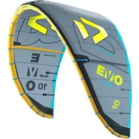 Duotone Evo D/LAB Kite 9,0 m2 dark-grey/lime