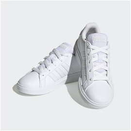 adidas Grand Court 2.0 K Sneaker, FTWR White/FTWR White/Grey one, 34 EU - 34 EU