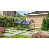 Vitavia Zola Frühbeet Schwarz ESG 3 mm 0,89 m2