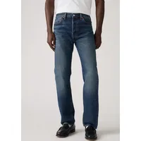 Levi's Straight-Jeans "501 LEVI'S ORIGINAL", Herren, Gr. 38, Länge 32, change your mind, Denim/Jeans, Obermaterial: 100% Baumwolle, normal lang, Jeans Straight-Jeans, mit Markenlabel