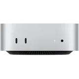 Apple Mac Mini – 2024 (256 GB, 16 GB, M4, Apple M4 10-Core), PC, Silber