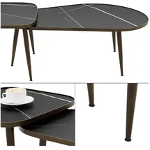 Vicco Manitoba Schwarz MDF 105 x 64,5 cm