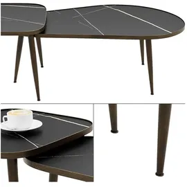 Vicco Manitoba Schwarz MDF 105 x 64,5 cm