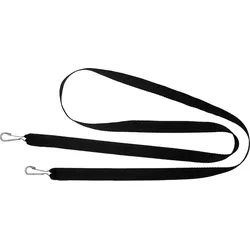 Rodelziehband mit Karabiner - schwarz