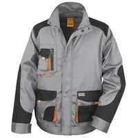 Result Work-Guard Lite Jacket - grey;black;orange - L