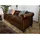 Massivmoebel24 Sofa Leder 3-Sitzer Braun
