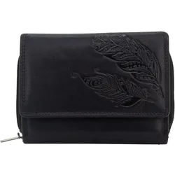 Aufbewahrungstasche LADY, Damen, schwarz, 100% Leder, Taschen