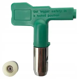 rosfix Niederdruck Airless Lackierdüse SoftJet Modell 414 – 20 cm Sprühbreite | 0,014" Öffnung | Für Emulsionen, Grundierungen, Lacke, Acrylfarben, ...