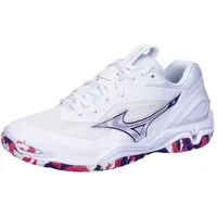 Mizuno Wave Stealth 6 X1GB243020, Handballschuhe, Damen - weiss