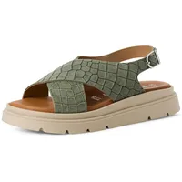 TAMARIS Sandalette Damen Keilabsatz grün,EU 38