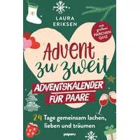Paperu verlag Advent zu zweit - der Adventskalender für