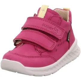 superfit Mädchen Breeze Lauflernschuh, Pink Gelb 5510, 22 EU