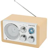 Denver Am/fm Radio - Light Wood