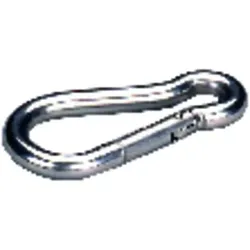 NIRO-Feuerw.-Karabinerh. AISI 316 A4 60 x 6mm
