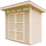 TIMBELA Gartenhaus M901A 2,94 x 1,61 m Natur
