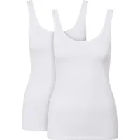 CALIDA Benefit Women Top, 2er-Pack, U-Ausschnitt, für Damen, 001