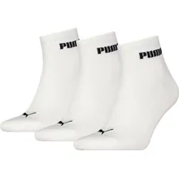Puma 3P Unisex New Generation Cushioned Quarter Sock Weiß