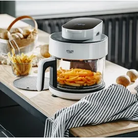 Adler Heißluftfritteuse AD 6316 Weiß