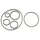 Pollin-Choice Vierkant-Antriebsriemen 1,2 mm Ø 26 mm 40 mm