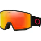 Oakley Goggles Oakley Target Line M Skibrille - Black / Red - Fire Iridium/CAT3