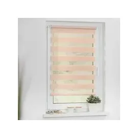 Lichtblick Duo Rollo / Doppelrollo Klemmfix 100 x 150 cm verspannt creme