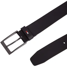 Tommy Hilfiger Herrengürtel Leder 3,5 cm schwarz 110 cm