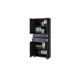 Möbel Kraft INNOSTYLE Aktenschrank 86 x 38 x 204 grau