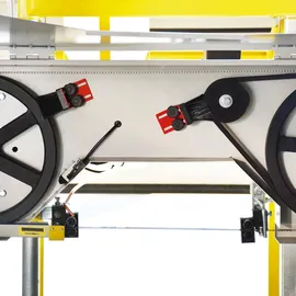 BAMATO Blockbandsäge BBSW-400 mit 3,0 m Rollbahn (400V)