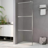 Tidyard Duschwand für Walk-in Dusche, Duschtrennwand für Begehbare Duschen, Duschabtrennung ESG-Glas 100x195 cm