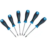 SWSTAHL T-Profil Schraubendreher Satz I T10-T15-T20-T25-T27-T30 mm I TX Schraubenzieher Set I Extra lang I Werkzeug Set 6-teilig