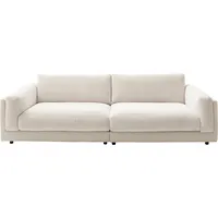 Candy 3C Candy Big-Sofa »Karalis«, auch in Cord-Bezug, lose Kissen, loungige Bequemlichkeit weiß