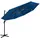 vidaXL Sonnenschirm 300 x 300 cm Azurblau