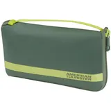 American Tourister - Kofferschutzhülle M, Faltbare Kofferhülle, Reisekoffer Schutz, 62 x 45 x 30 cm, Grün (Olive/Lime)