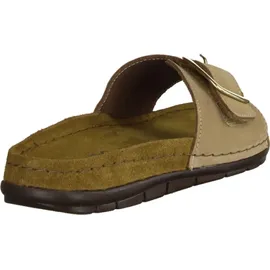 ROHDE Damen Pantolette Leder Klettverschluss Memoryfußbett Rodigo-D 5875, Größe:42 EU,
